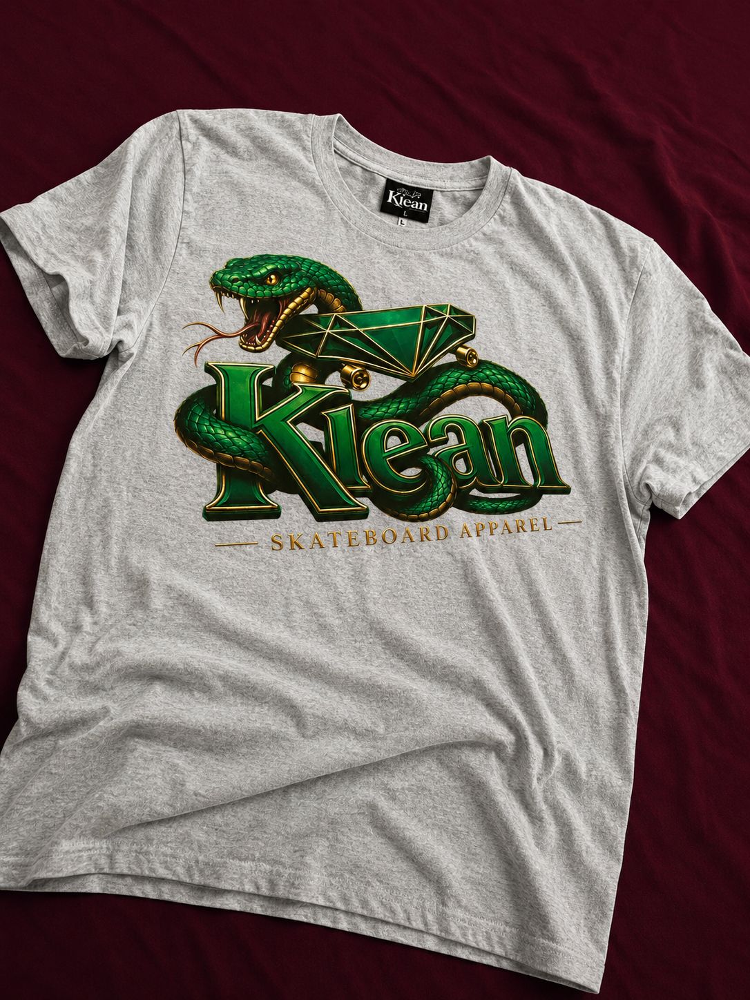 Klean Snake T-Shirt (Grey)