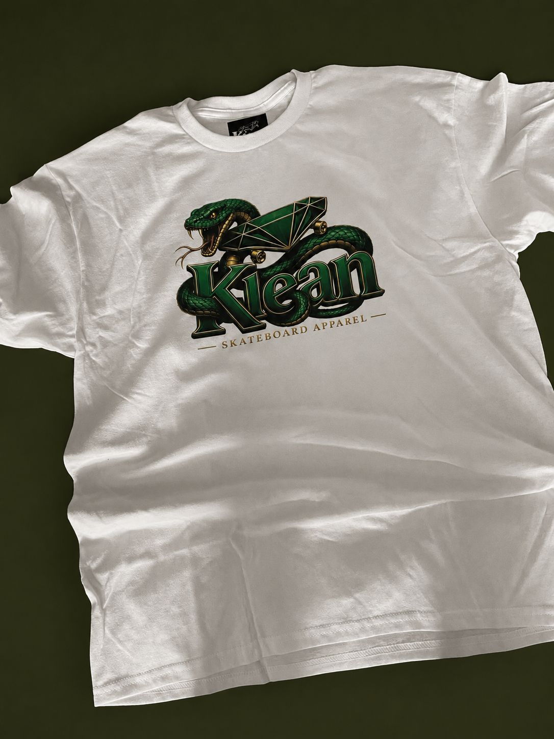 Klean Snake T-Shirt (White)