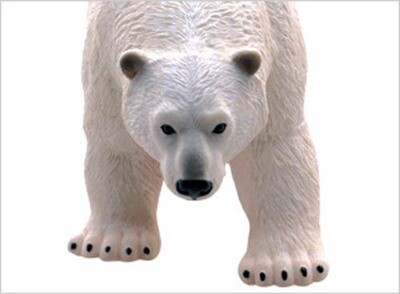 Polar Bear Toy - Soft Material (squeezable) They're BIG!