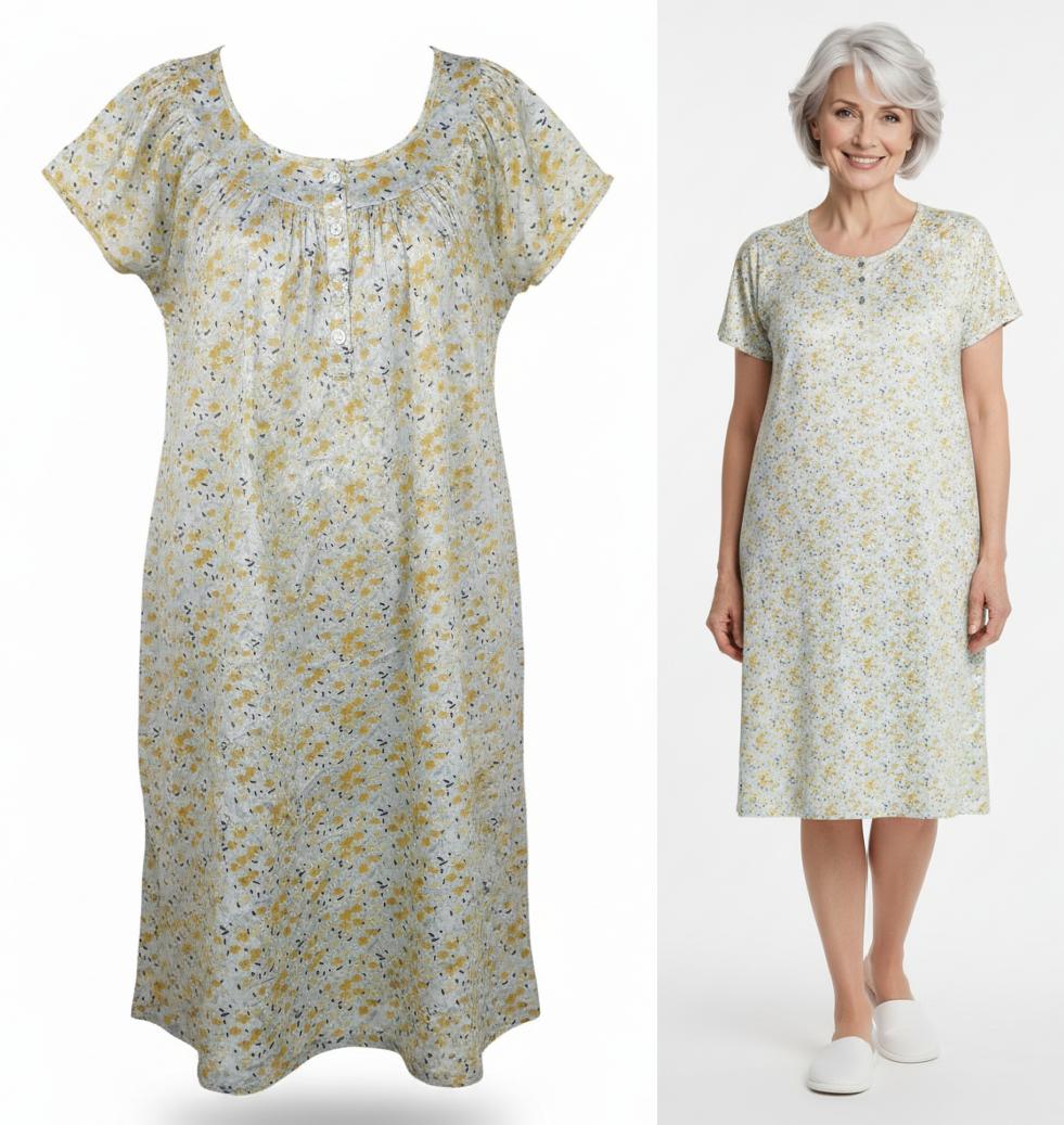Camisón de Dama Floreado