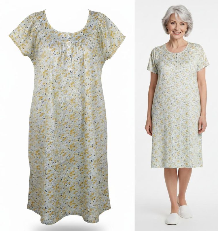 Camisón de Dama Floreado