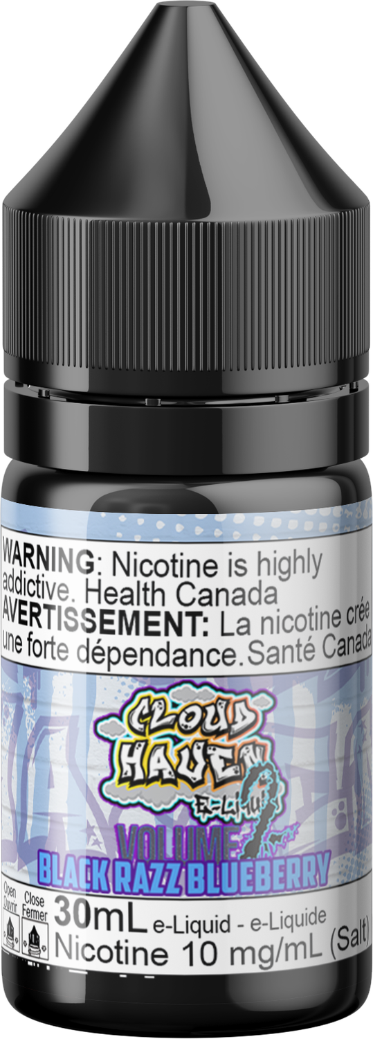 Cloud Haven V2 Salts - Black Razz Blueberry