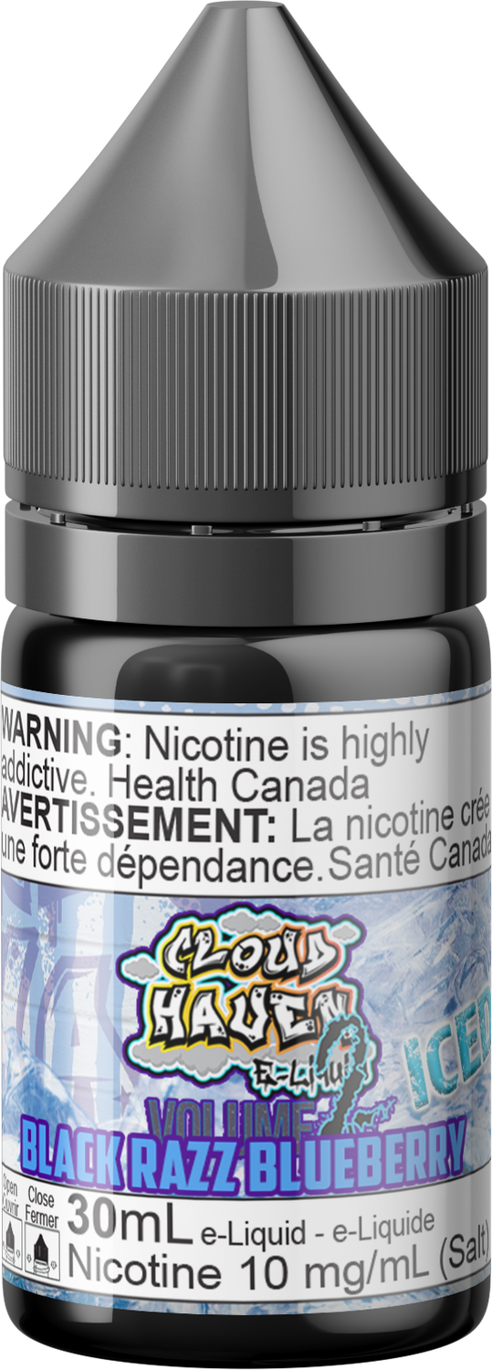 Cloud Haven V2 Salts - Black Razz Blueberry Iced