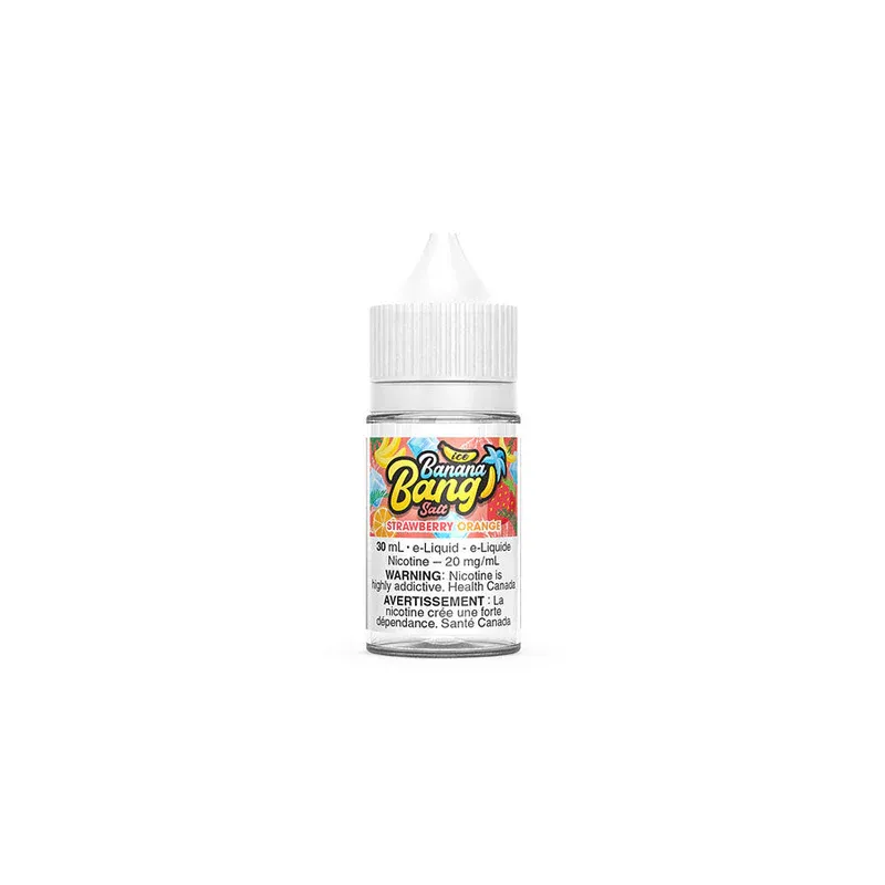 Strawberry Orange By Banana Bang Ice Salt