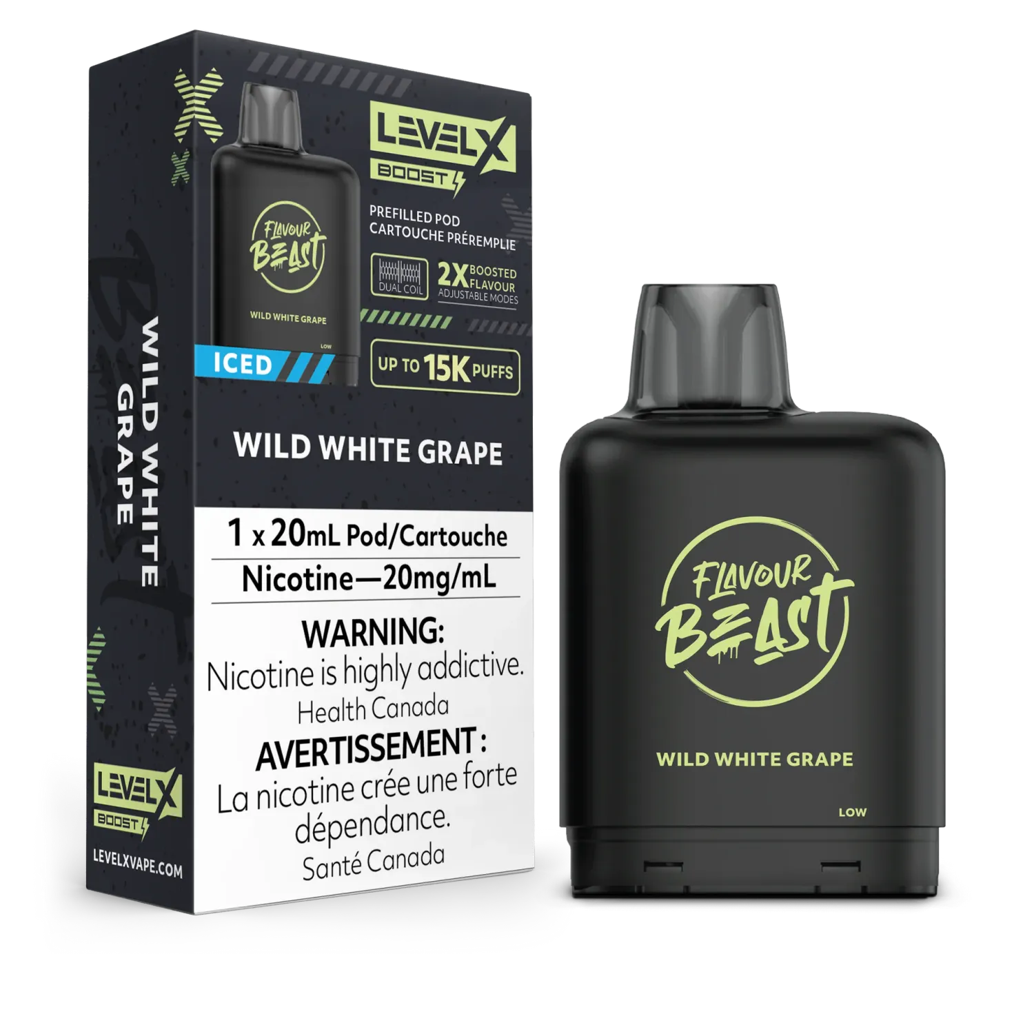 Flavour Beast Level X G2 25K Boost Pods