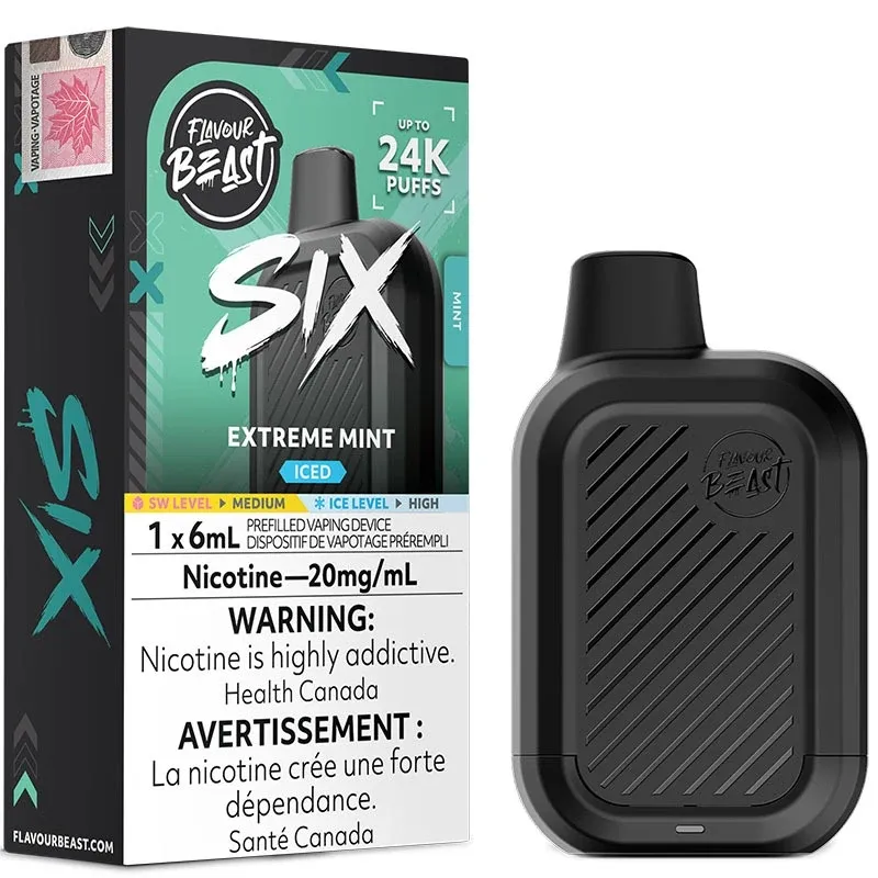 FLAVOUR BEAST SIX DISPOSABLE