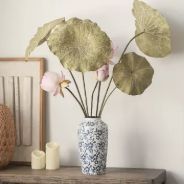 Artificial Rustic Lotus Stem