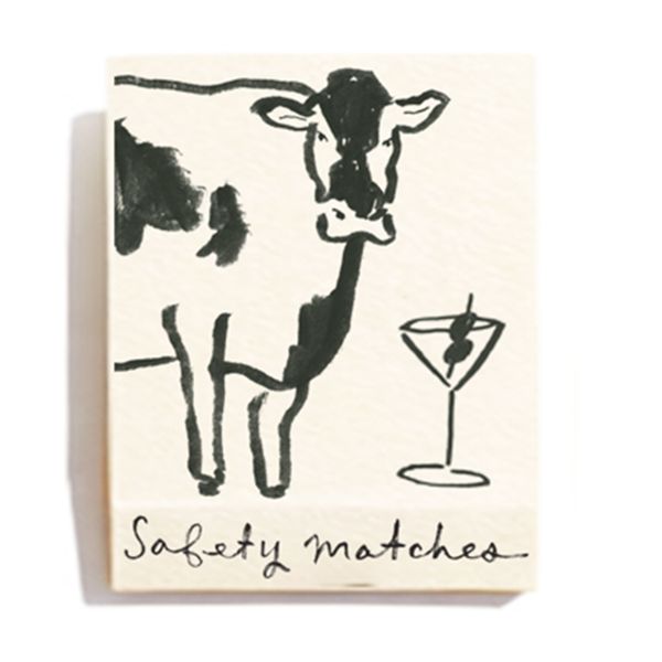 Cow Martini  Matchbook