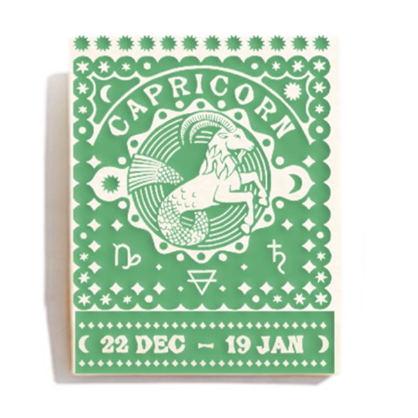 Capricorn Zodiac Matchbook