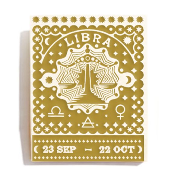 Libra Zodiac Matchbook