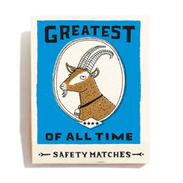 Greatest of All Time Matchbook