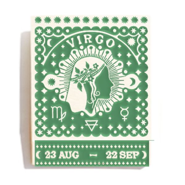 Virgo Zodiac Matchbook