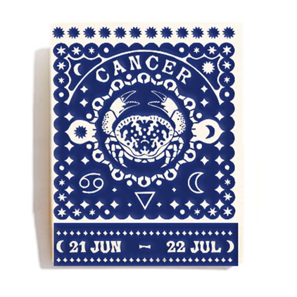 Cancer Zodiac Matchbook