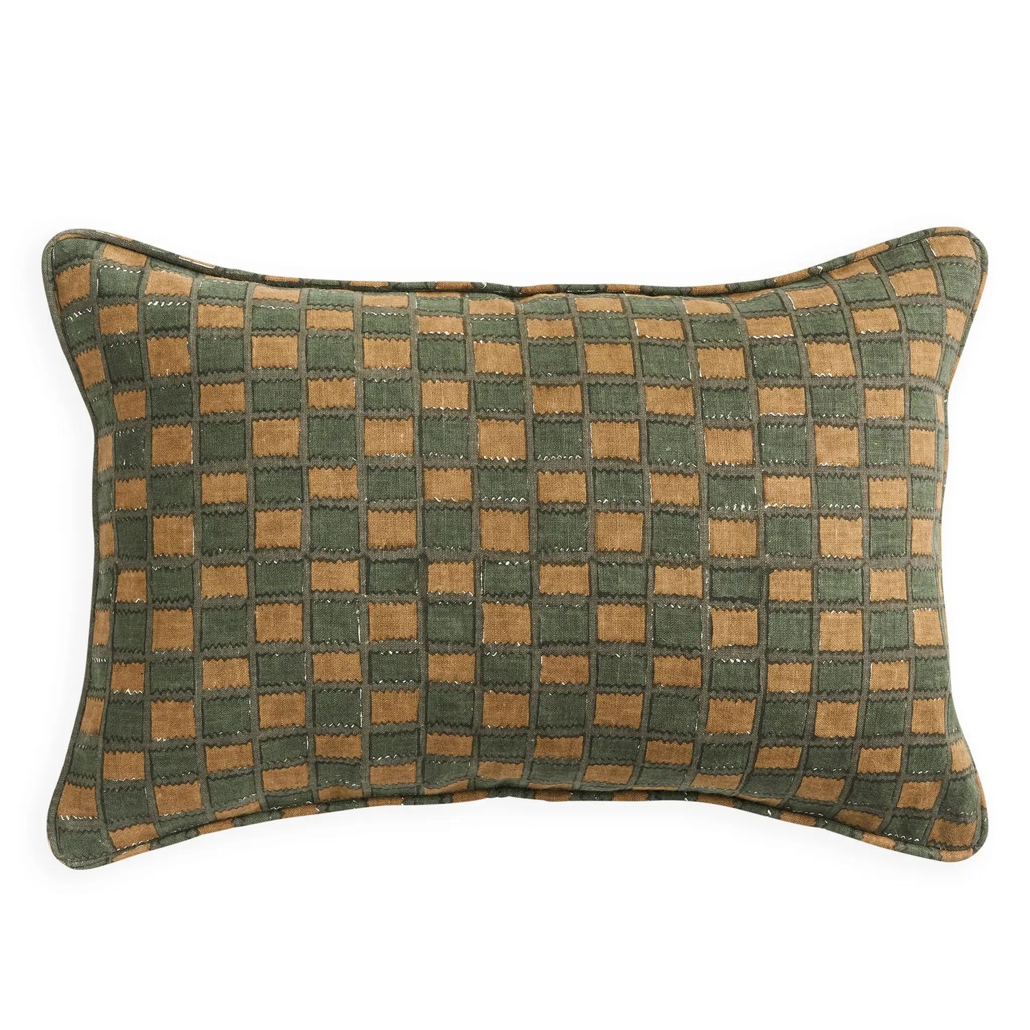 Tindari Aniseed Linen Pillow