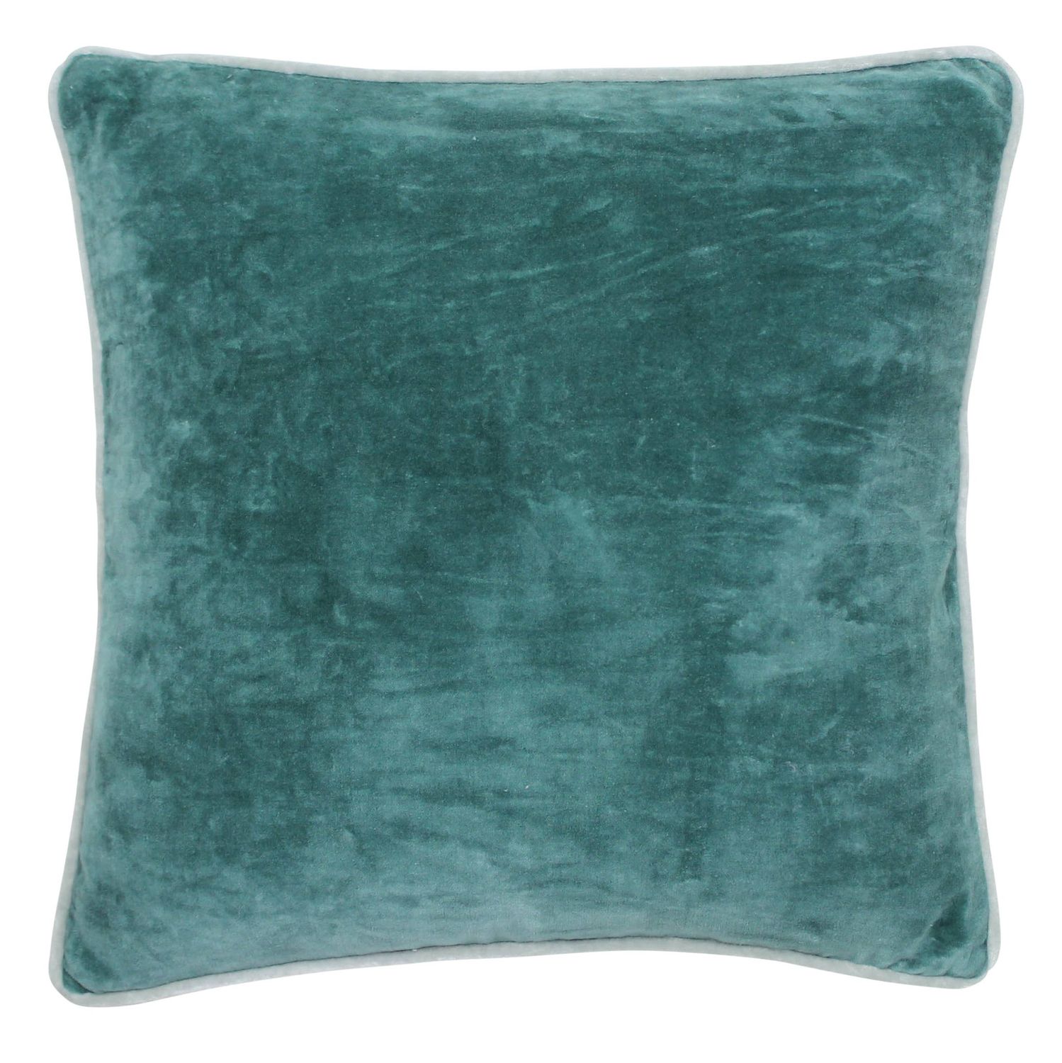 Andover Velvet Pillow, Arabian Green