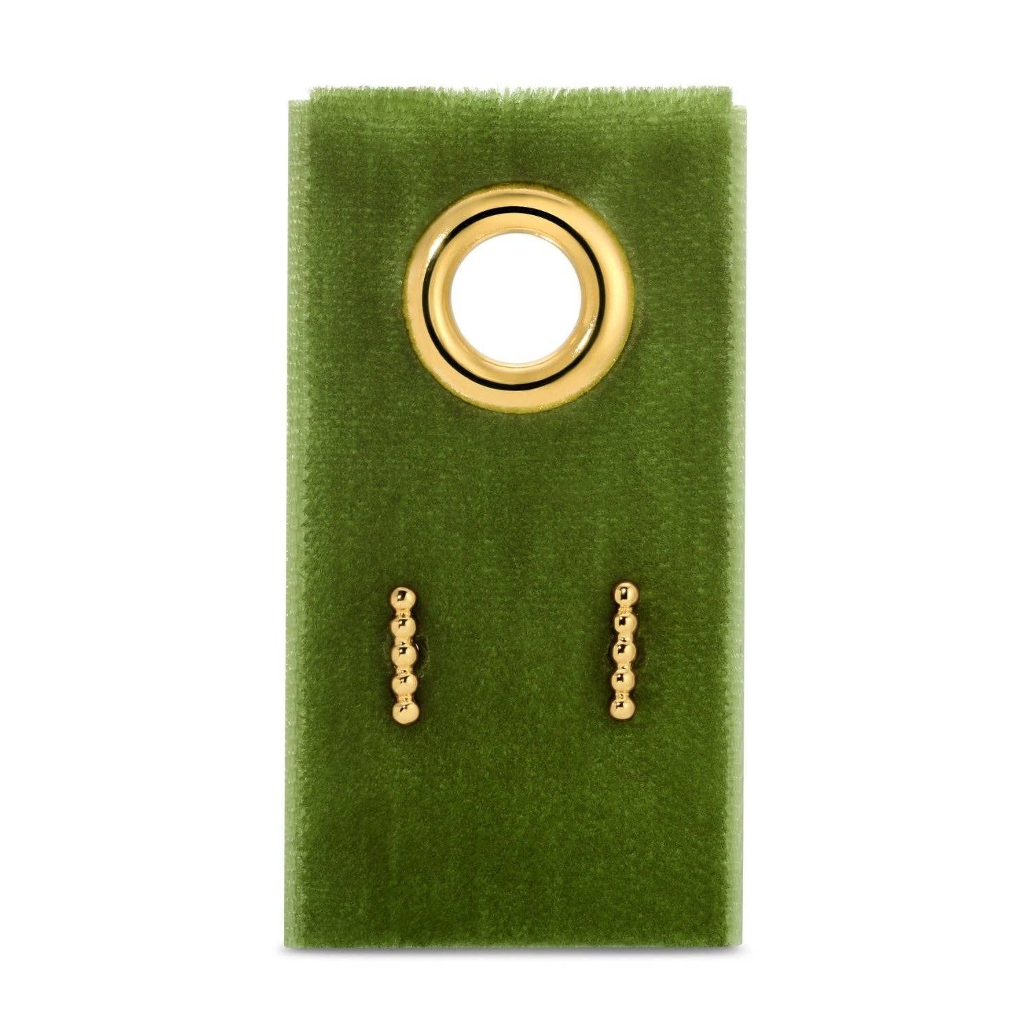 Dot Bar Studs: Gold