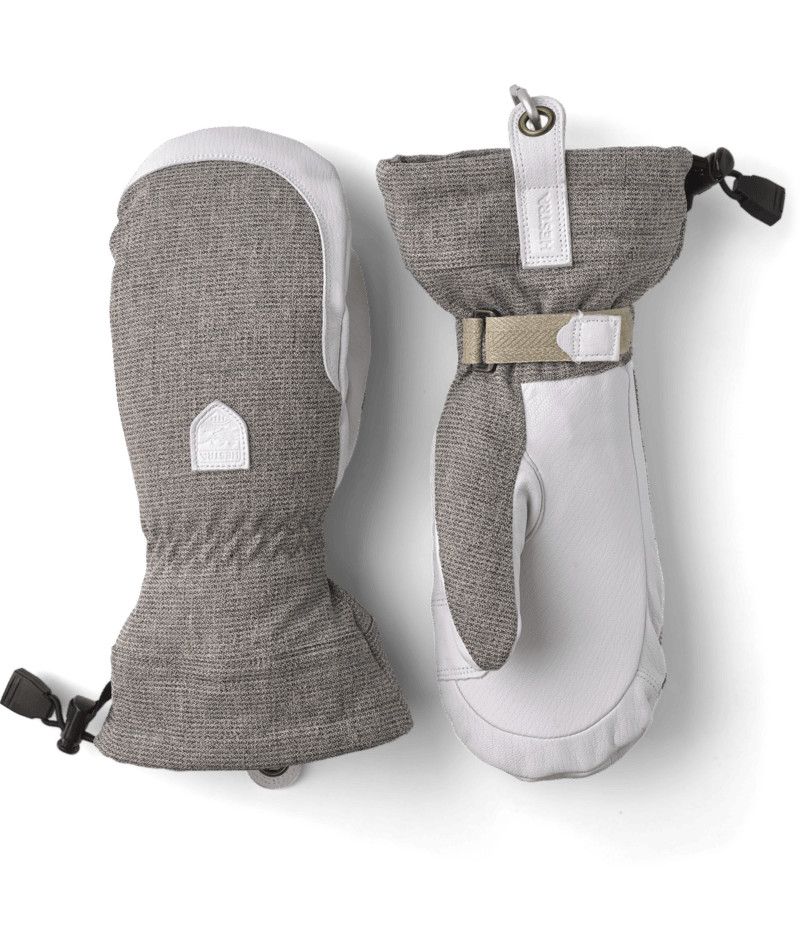 W Patrol Gauntlet Mitt, Color: Lt Gry, Size: 5