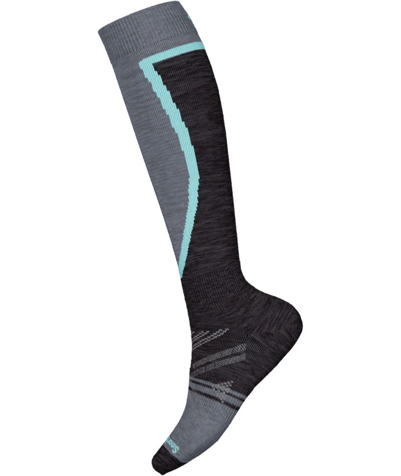 W Ski Full Cushion OTC, Color: Char, Size: SM
