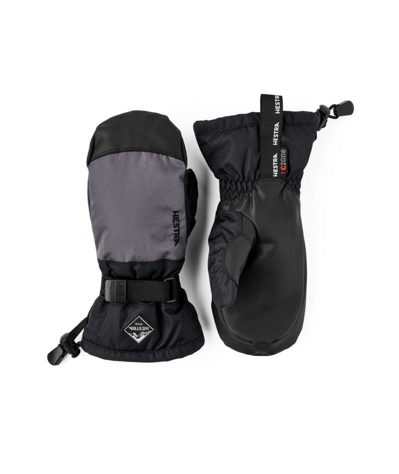 Gauntlet CZone Jr Mitt, Color: Grey/Blk, Size: 3