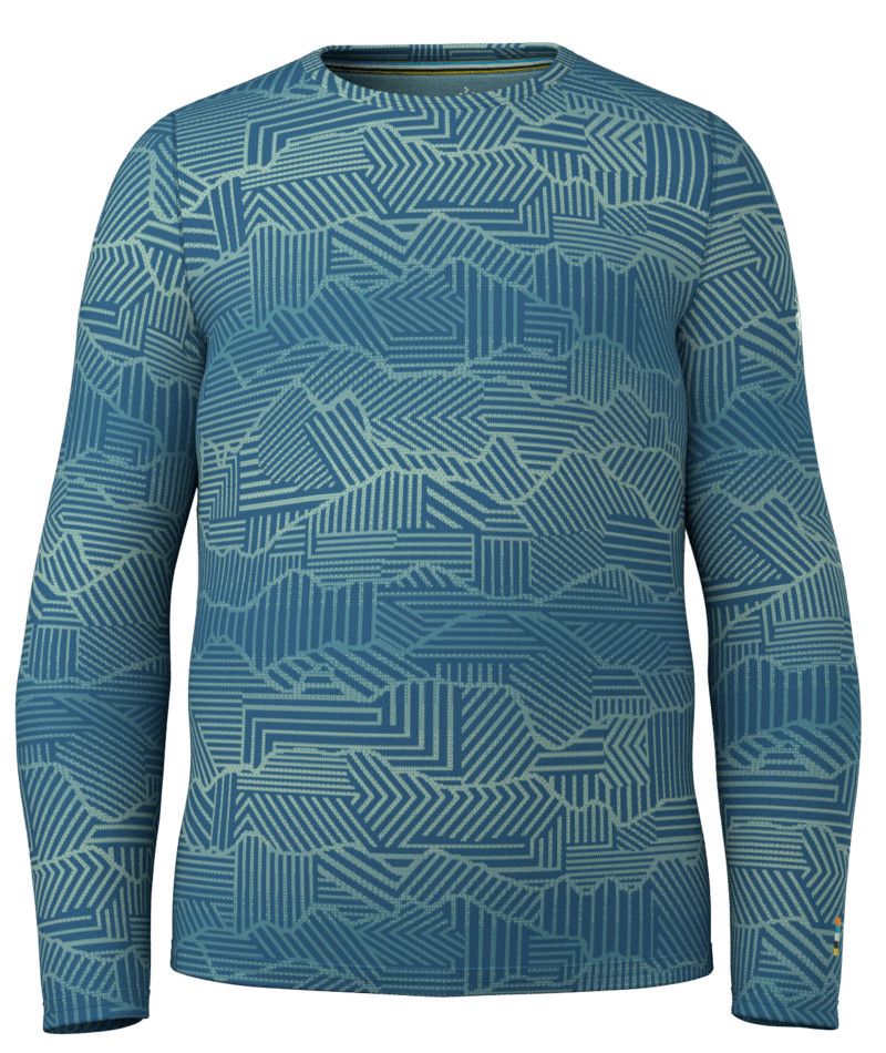 K Classic Merino Crew, Color: Indigo Peaks, Size: XS