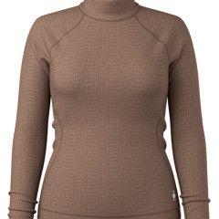 W Merino Rib Turtleneck