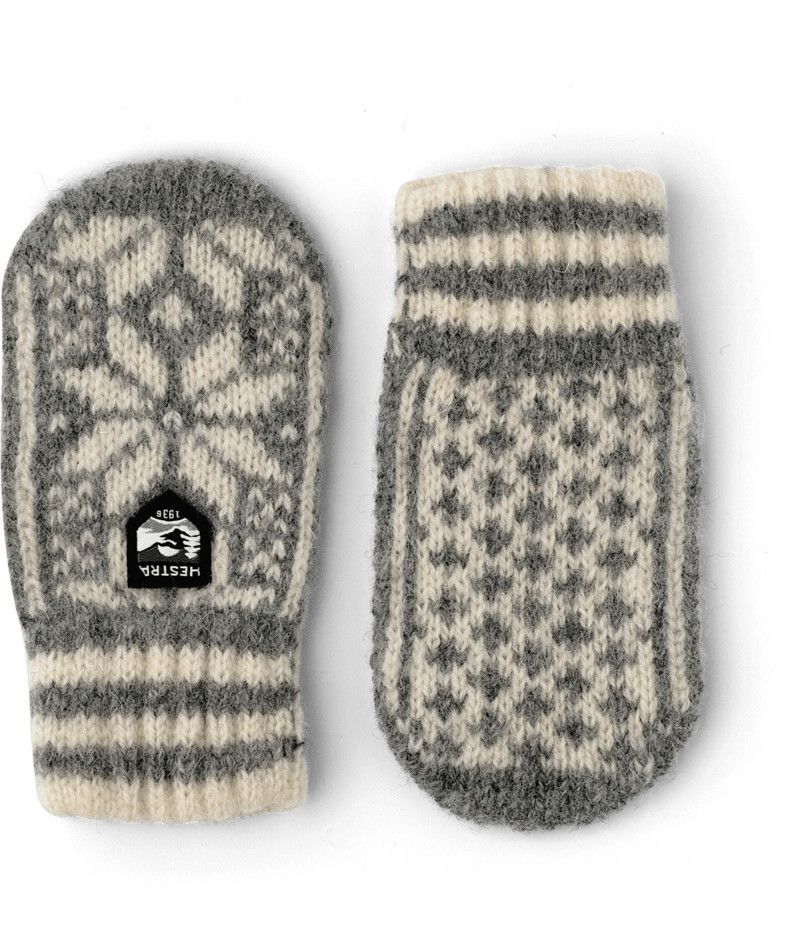 K Nordic Mitt, Color: Gry/Wht, Size: O