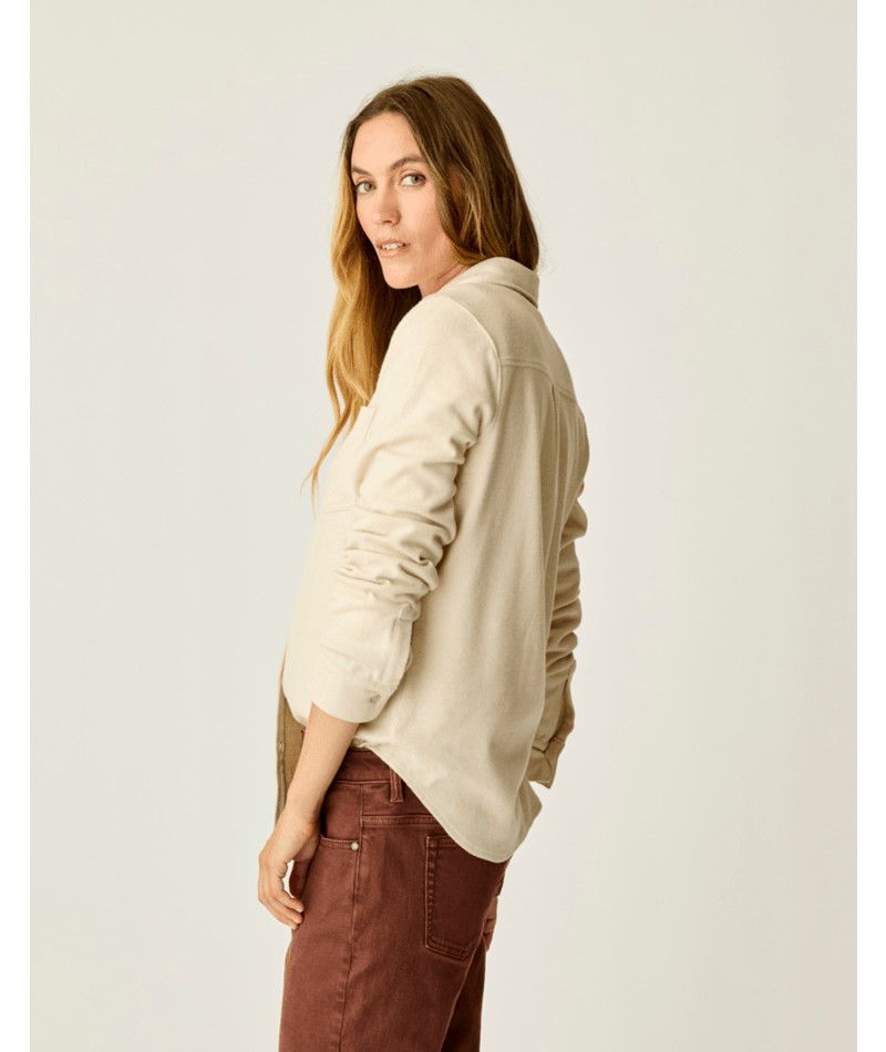 W Fairbanks Shirt, Color: Cement Hthr, Size: XS