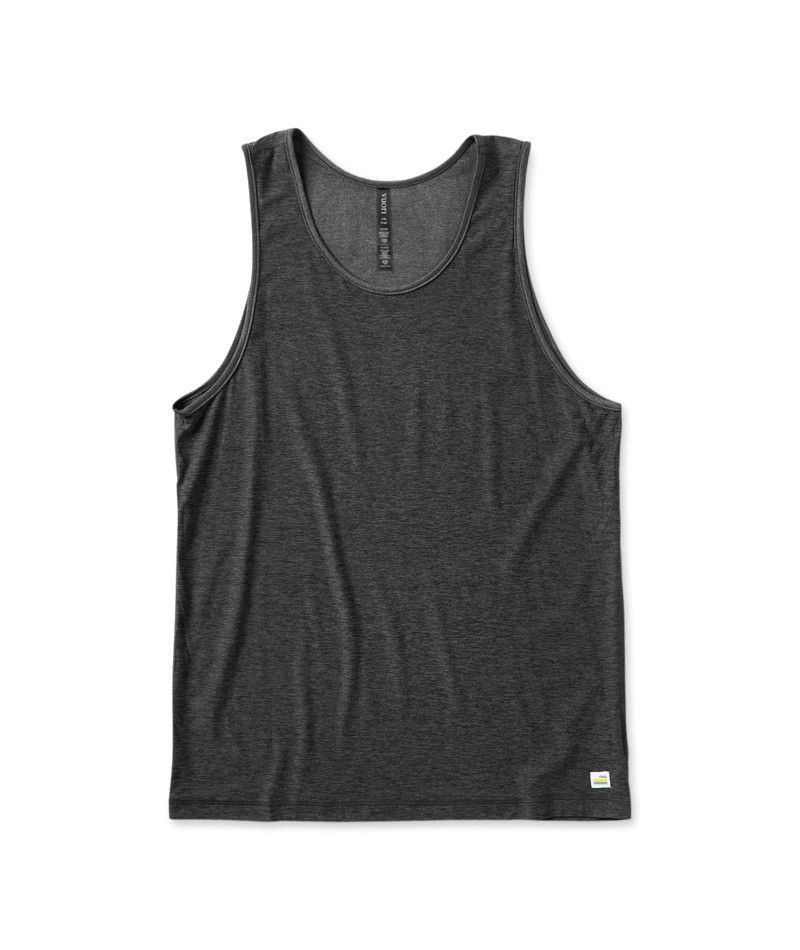 M Strato Tech Tank, Color: Char Hthr, Size: MD