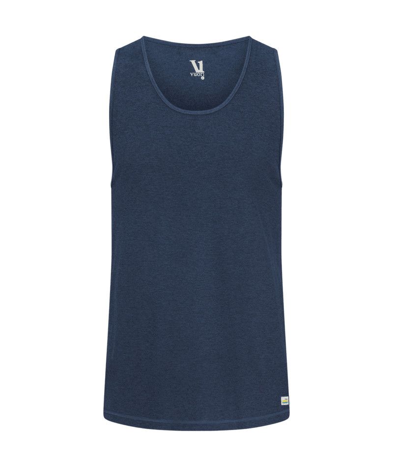 M Strato Tech Tank, Color: Navy Hthr, Size: MD