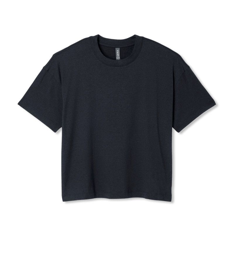 W Energy Tee, Color: Blk Hthr - Long, Size: XS