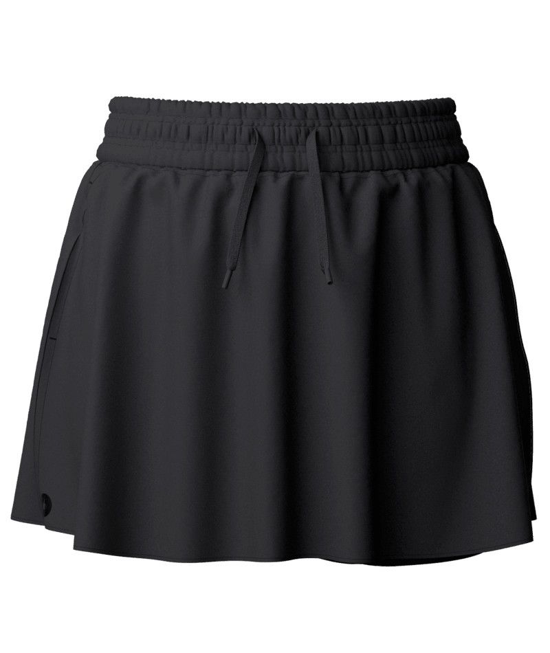 W Active Lined Skirt, Color: Blk 2, Size: XS