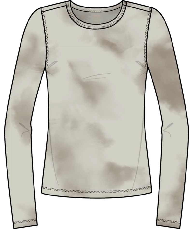 W Novara III Top, Color: Dusty Cloud Print, Size: XS