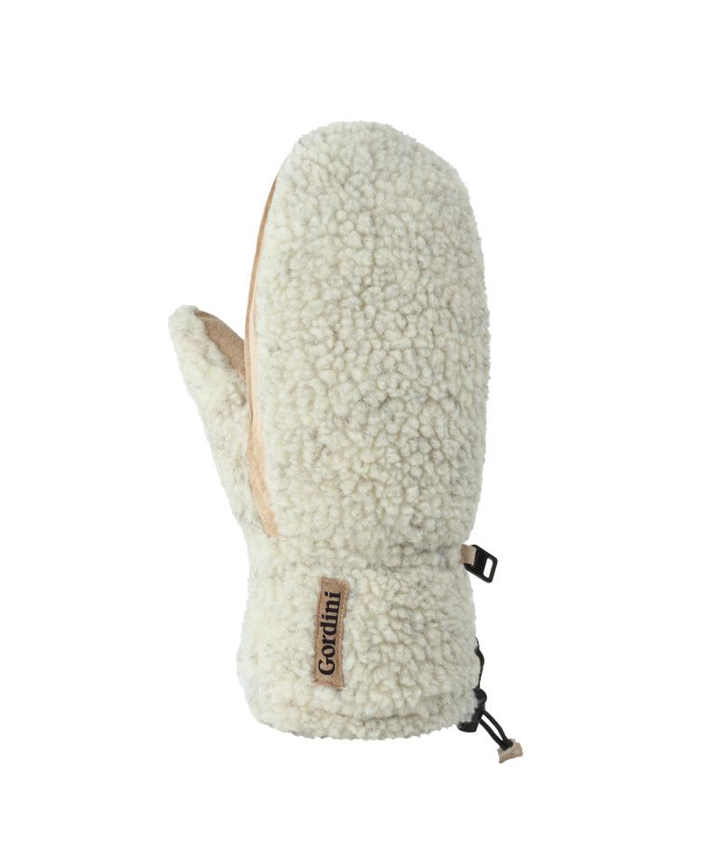 W Wooly Mitt, Color: Oatmeal, Size: SM