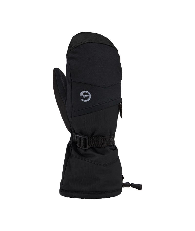 W Da Goose GTX Down Mitt, Color: Blk, Size: SM
