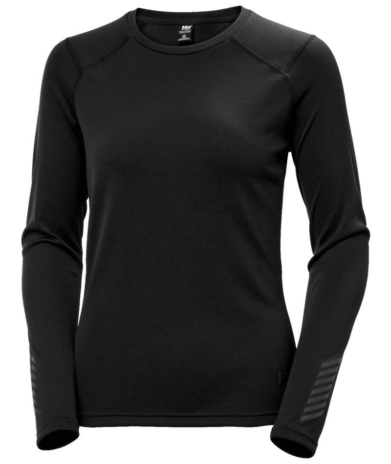W Lifa Active Crew, Color: Blk, Size: XS