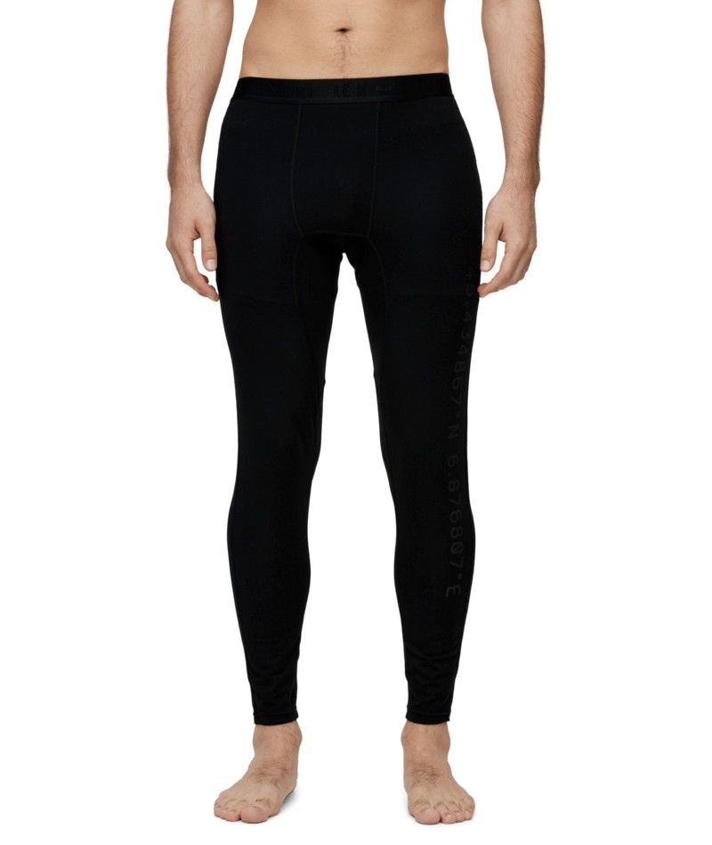 M Midweight Pant, Color: Blk, Size: MD