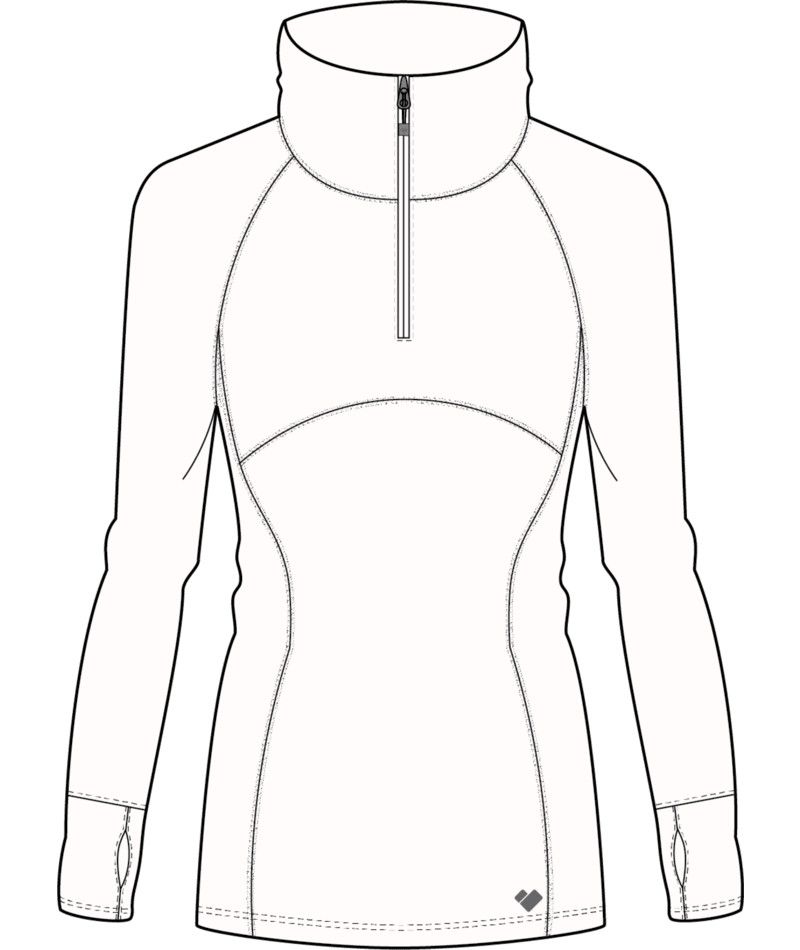 K Furry Fleece Top, Color: White, Size: XS