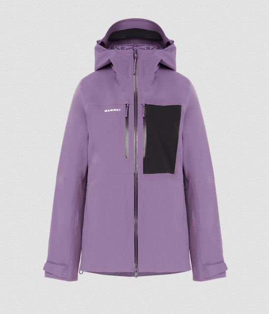W Stoney HS Thermo Hooded Jacket, Color: Paloja/Blk, Size: SM