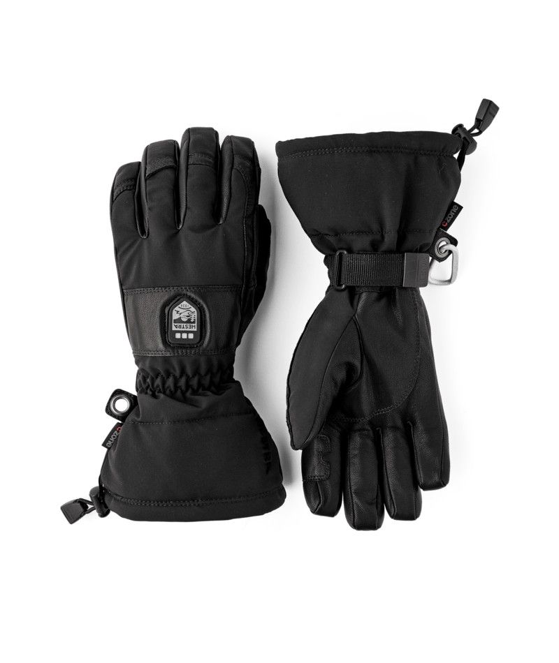 Heater Gauntlet Glove, Color: Blk, Size: 6