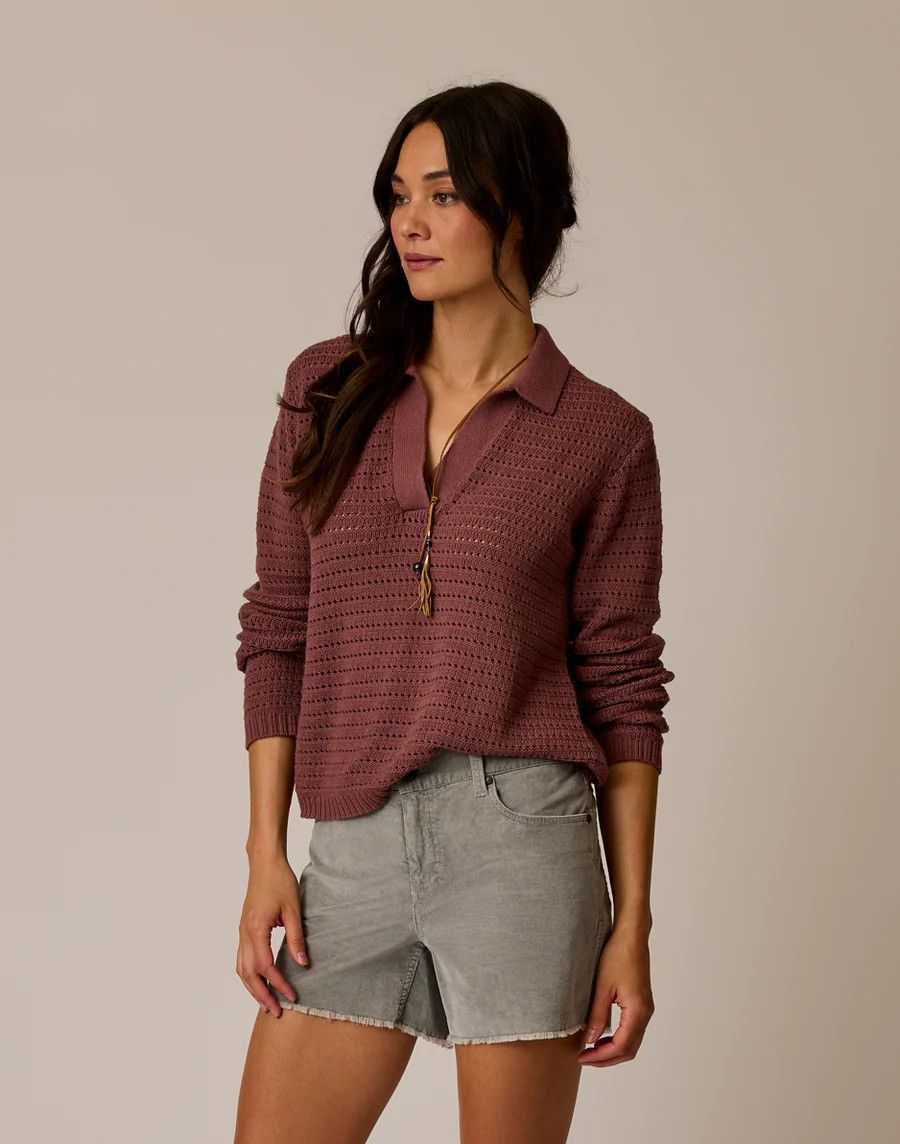 W Morgan Polo Sweater