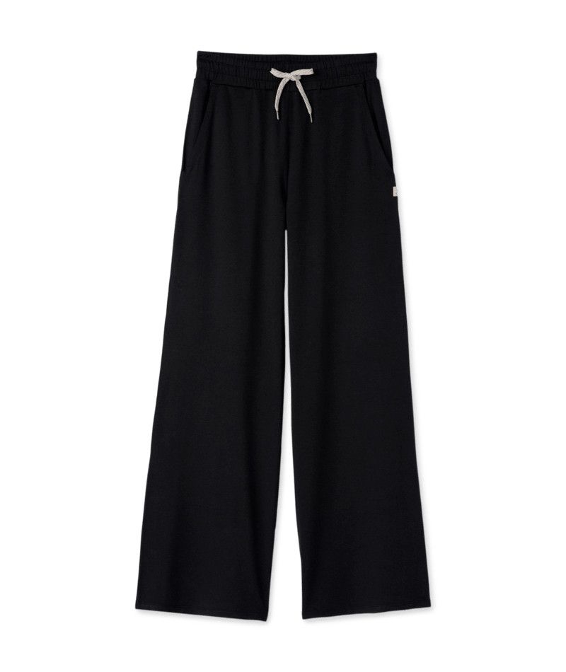 W Halo Essential Wideleg, Color: Blk Hthr, Size: XS