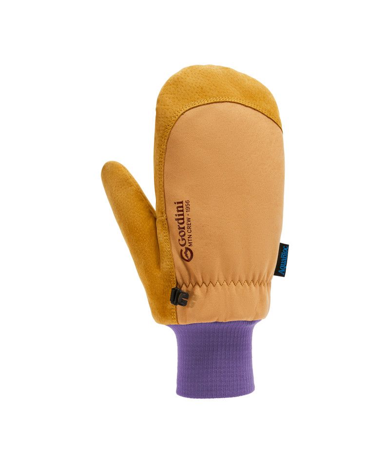 W Mtn Guide Mitt, Color: Tan Lt Brwn, Size: SM