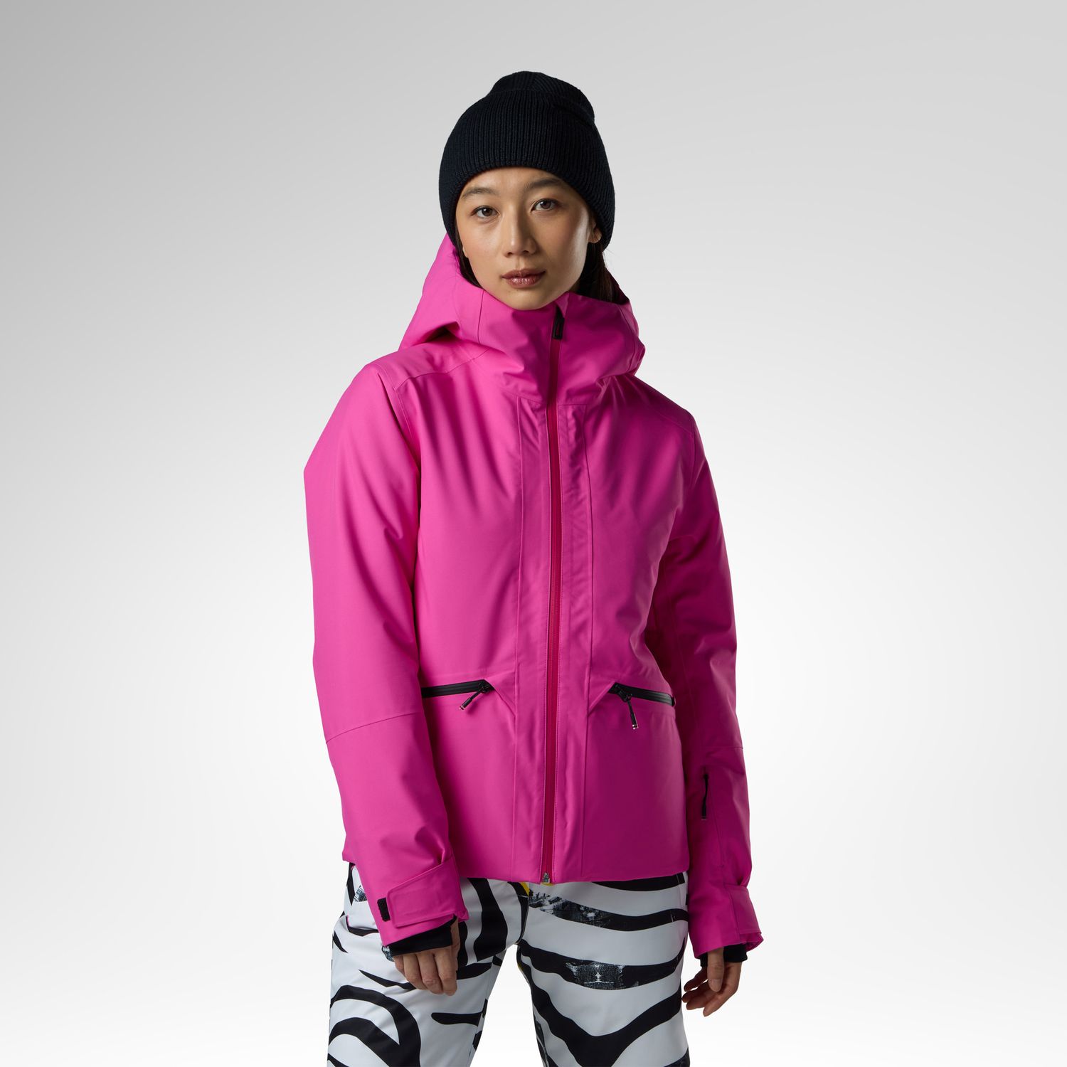 W Rochrun Ins Jacket, Color: Electric Fuchsia, Size: XS