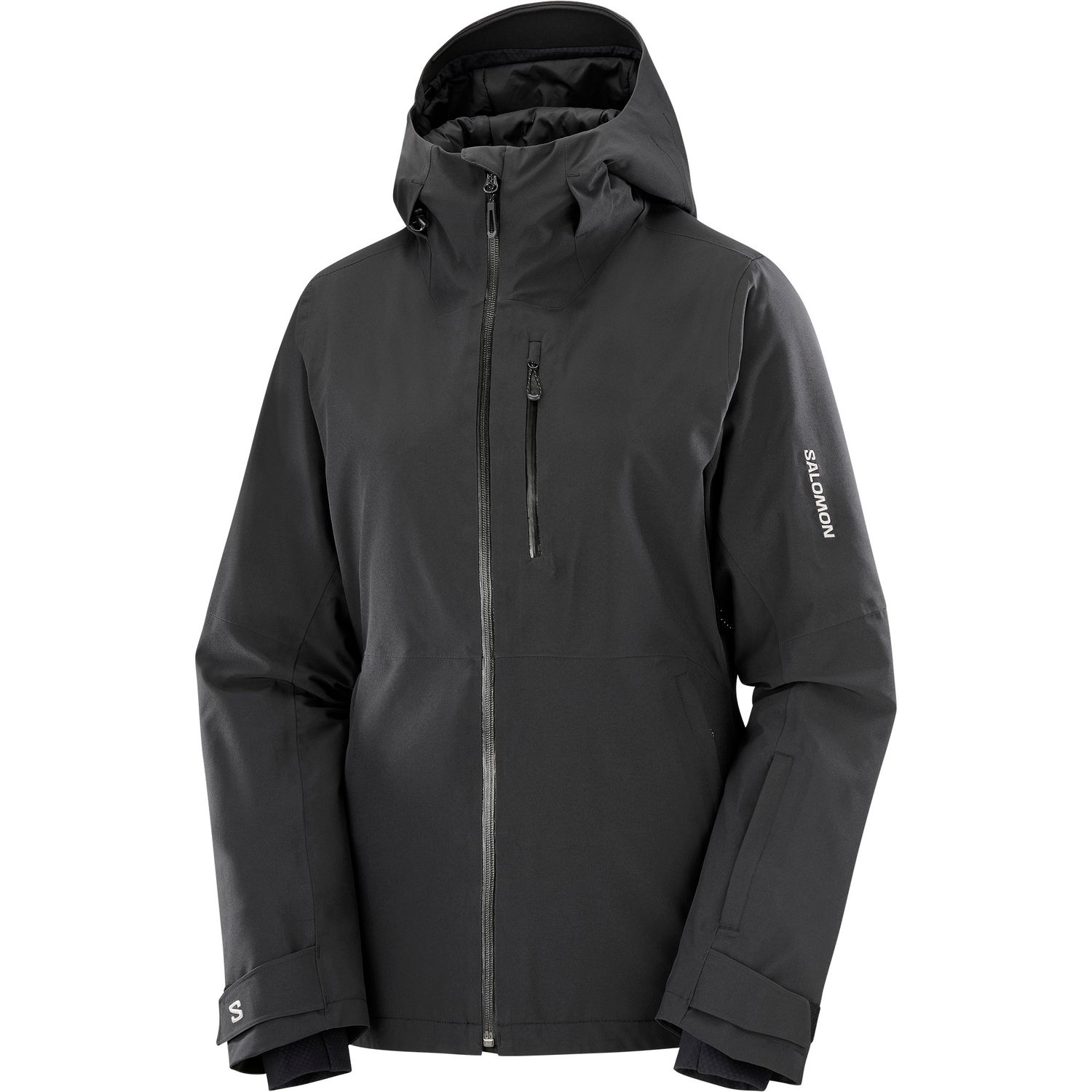 W Highland Jacket, Color: Deep Blk, Size: XS
