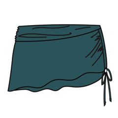 W Hoku Swim Skirt