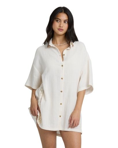 W Feeling Fine Shirt, Color: Wht Cap, Size: SM