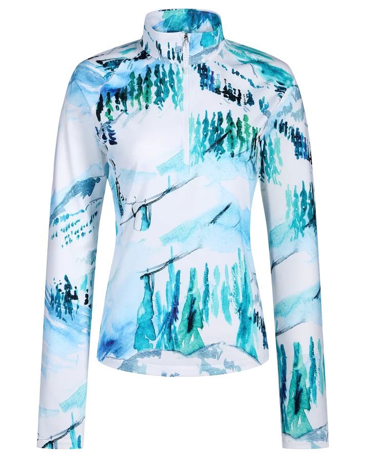 W Oly Baselayer Zip Top