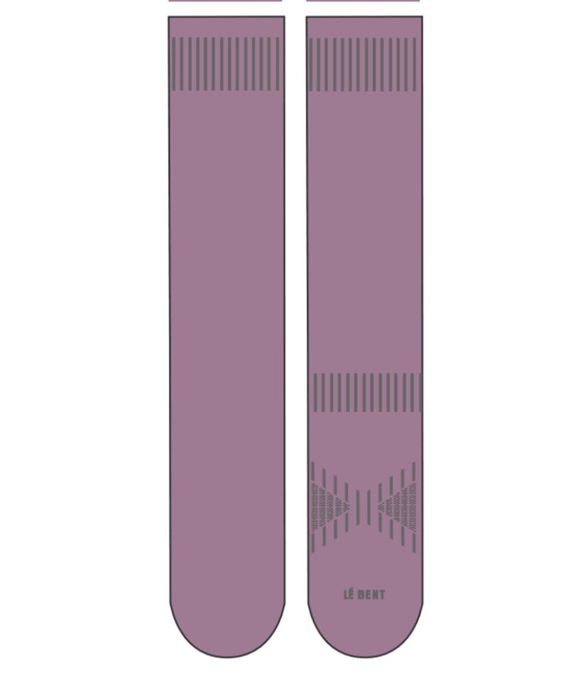 W Zero Cushion Bootfit Snow, Color: Violet Ash, Size: SM