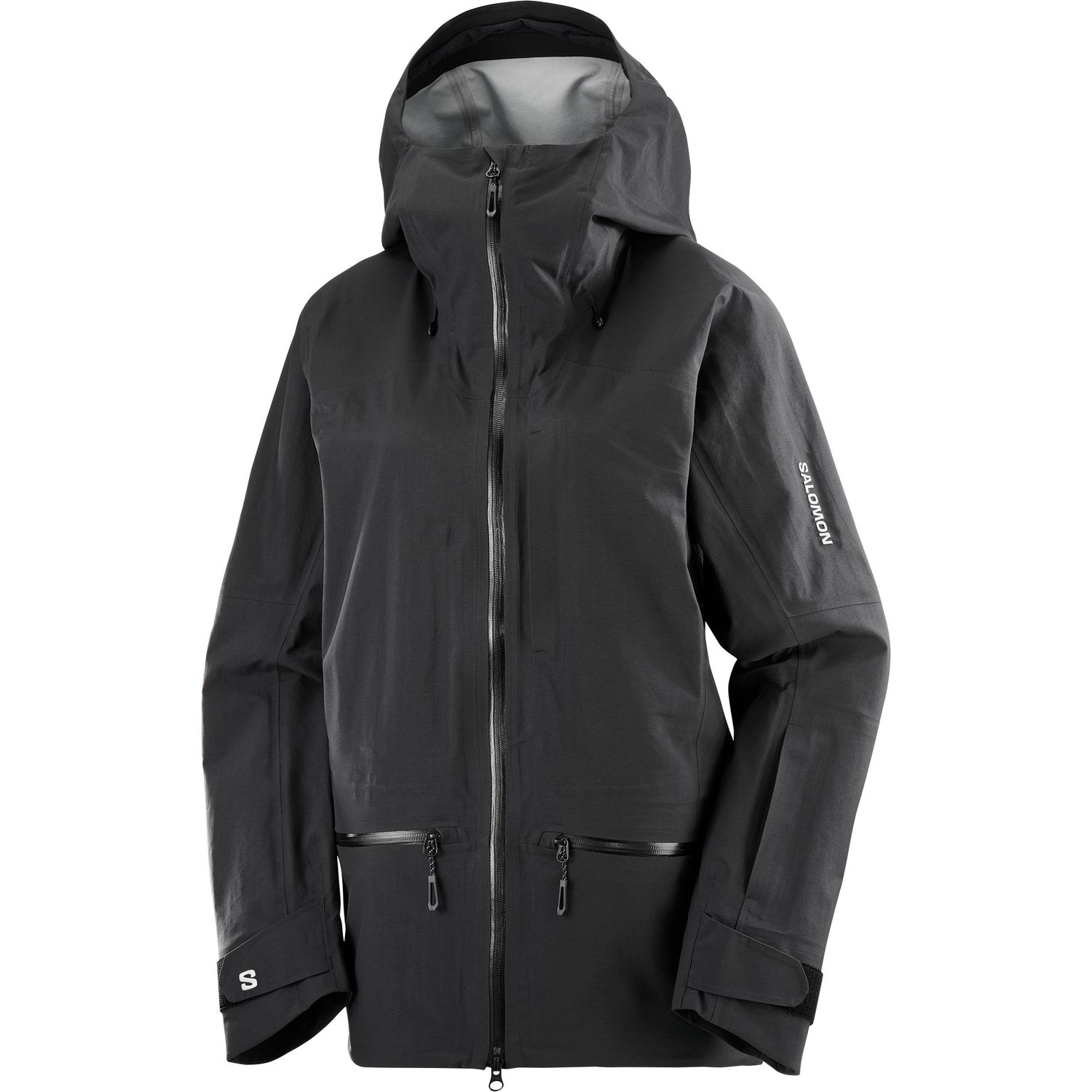 W Absolute 3L Jacket, Color: Deep Blk, Size: SM