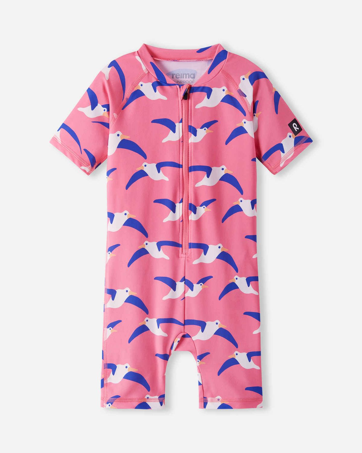 K Atlantti Sunproof Overall, Color: Soft Coral, Size: 6-9M